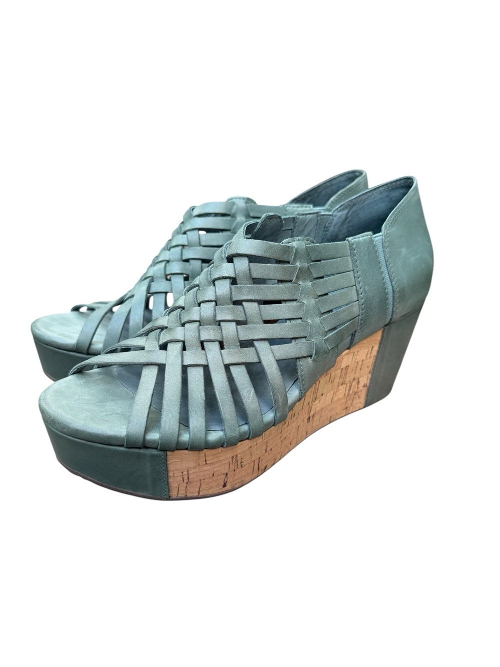 Chocolat Blu Winix Strappy Platform Wedge Sandal NWT Size 8